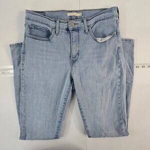 Levi's 311 shaping skinny jeans blue denim 30 light‎ wash 6061